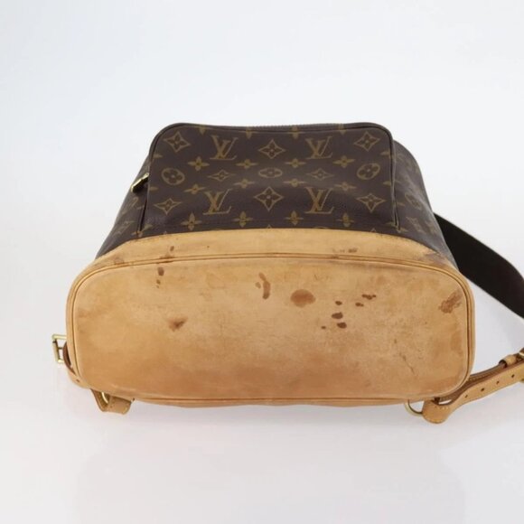 LOUIS VUITTON Monogram Montsouris GM Backpack M51135 LV Auth BA6427 - Picture 7 of 16